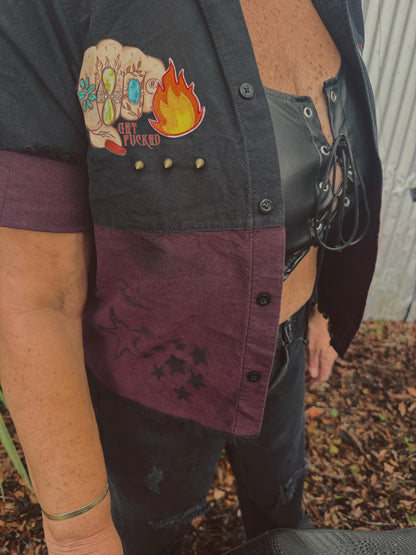 Back on my BS Button Up-size small