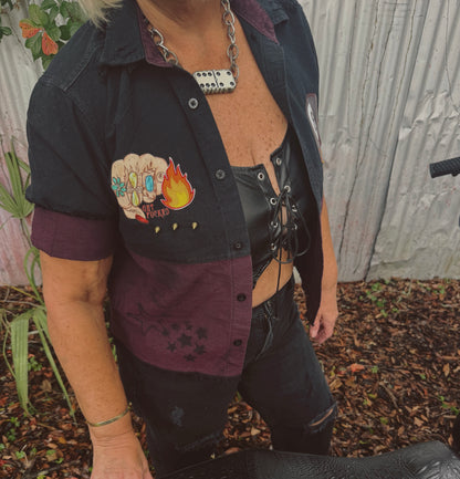 Back on my BS Button Up-size small