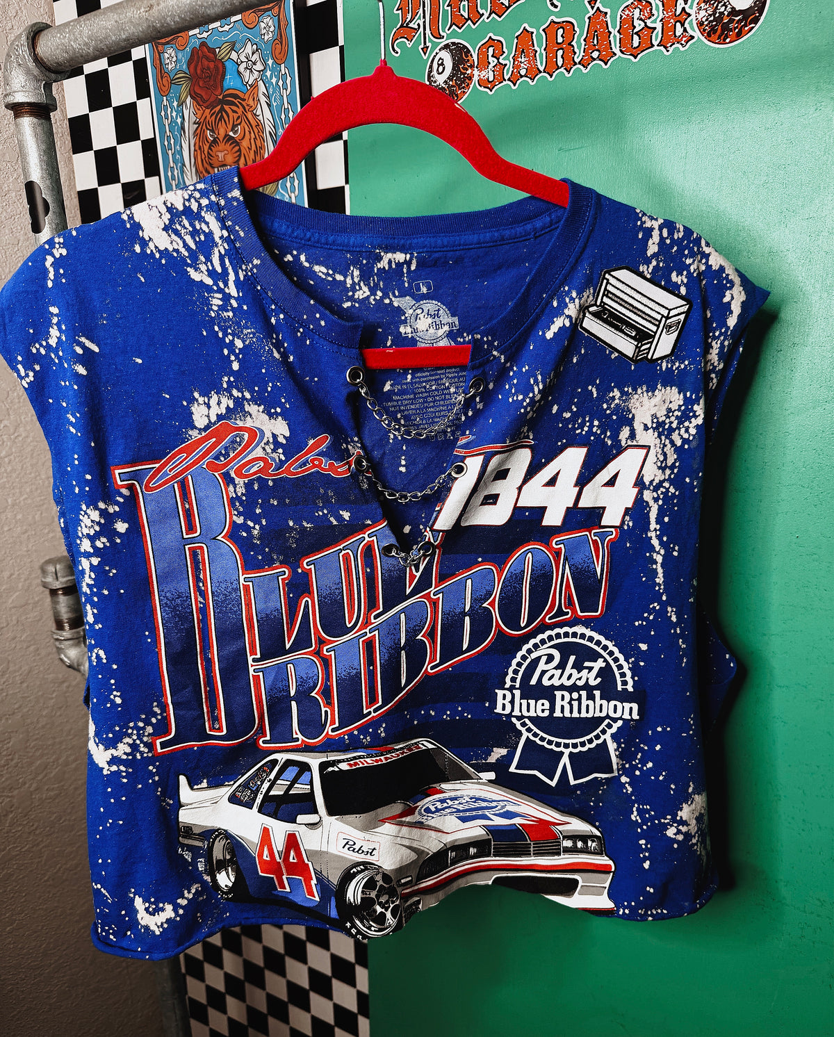 Pabst Upcycle muscle tee-size large
