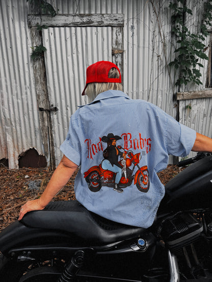 Rad Babes MC Button Up- XXL TALL