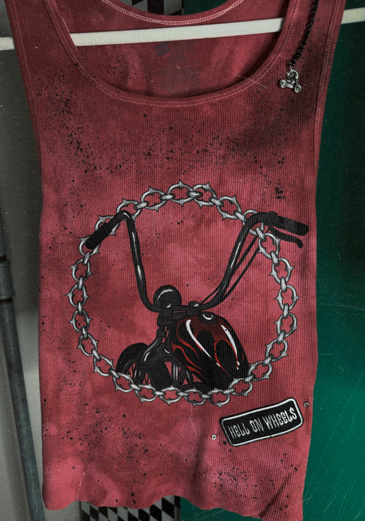 Hell on Wheels custom tank -2x