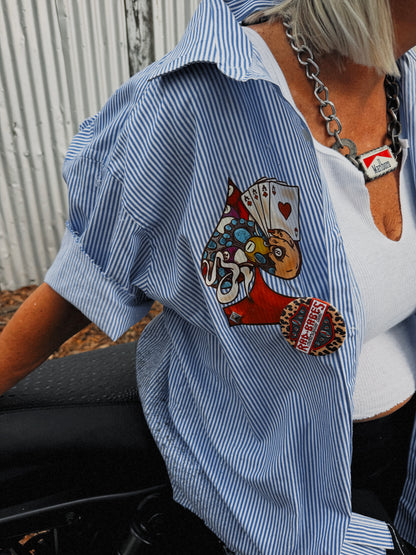 Rad Babes MC Button Up- XXL TALL
