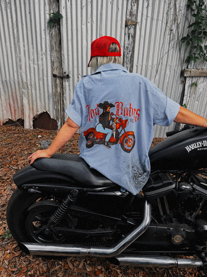 Rad Babes MC Button Up- XXL TALL