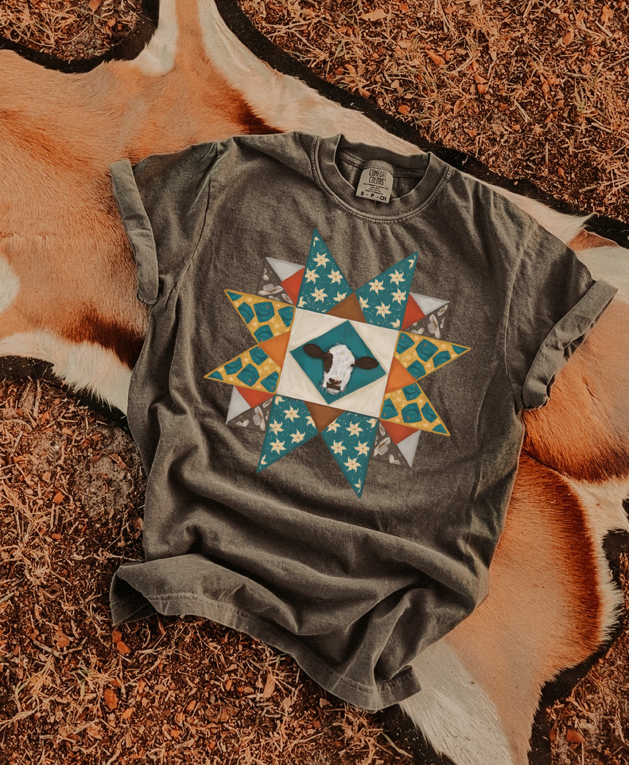 Quilted Core Tee