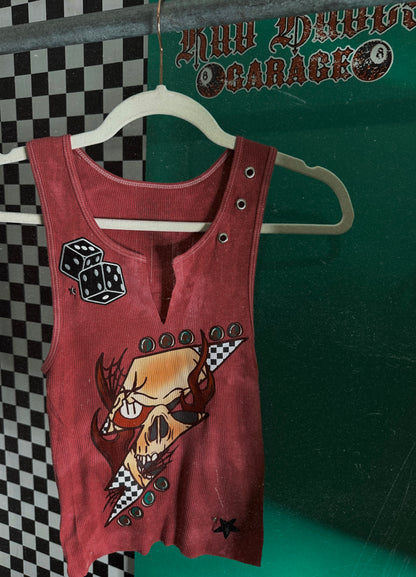 Grunge Bolt custom tank -small
