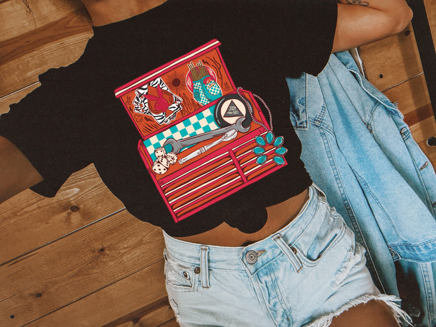 Rad Babes Toolbox tee