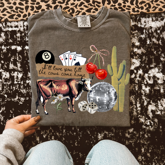 Cows Come Home Collage Tee