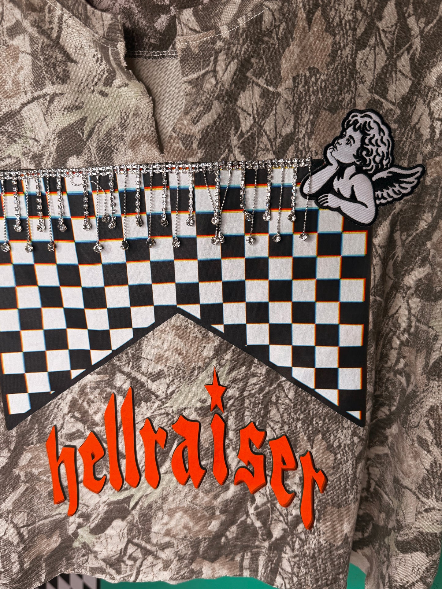 Hellraiser camo muscle tees- L-XL