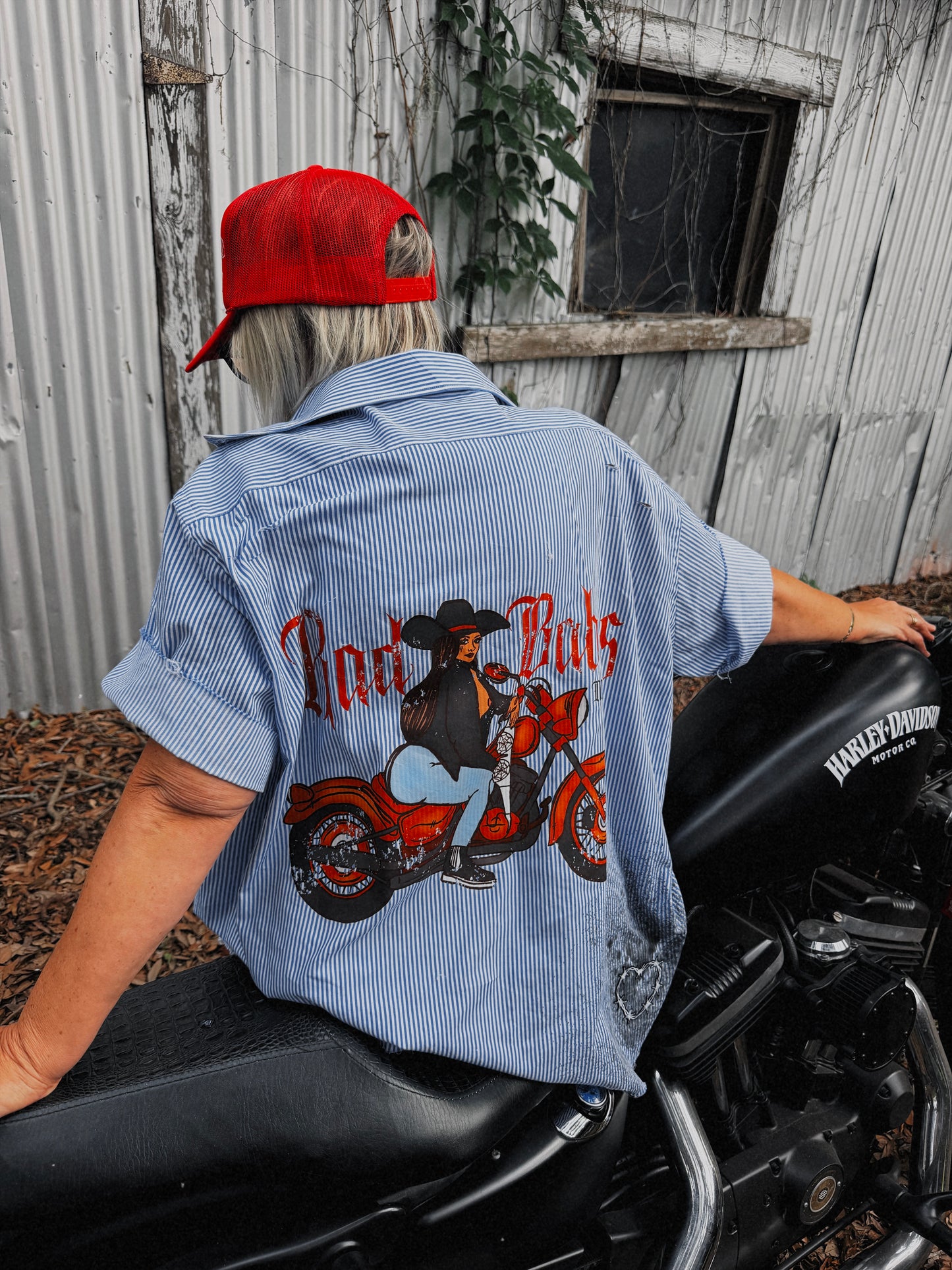 Rad Babes MC Button Up- XXL TALL