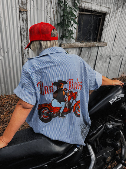 Rad Babes MC Button Up- XXL TALL