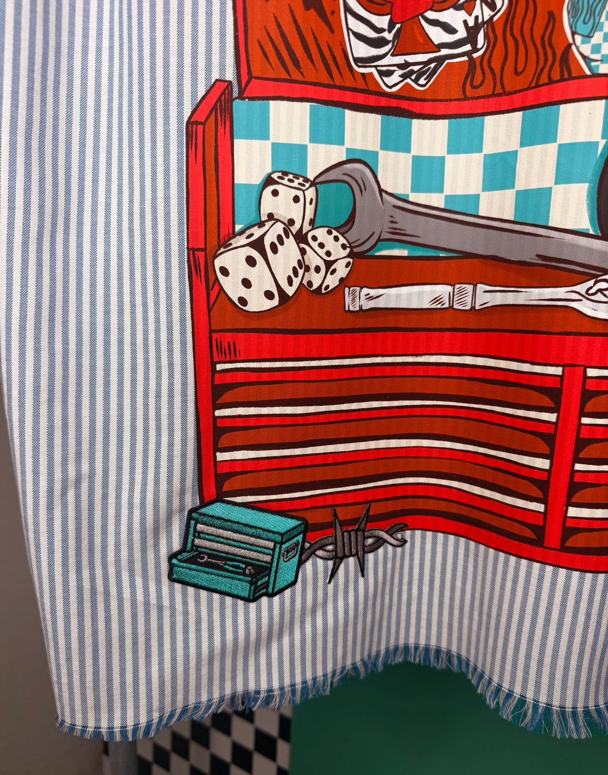 Shop Rat Button Up-size L/XL