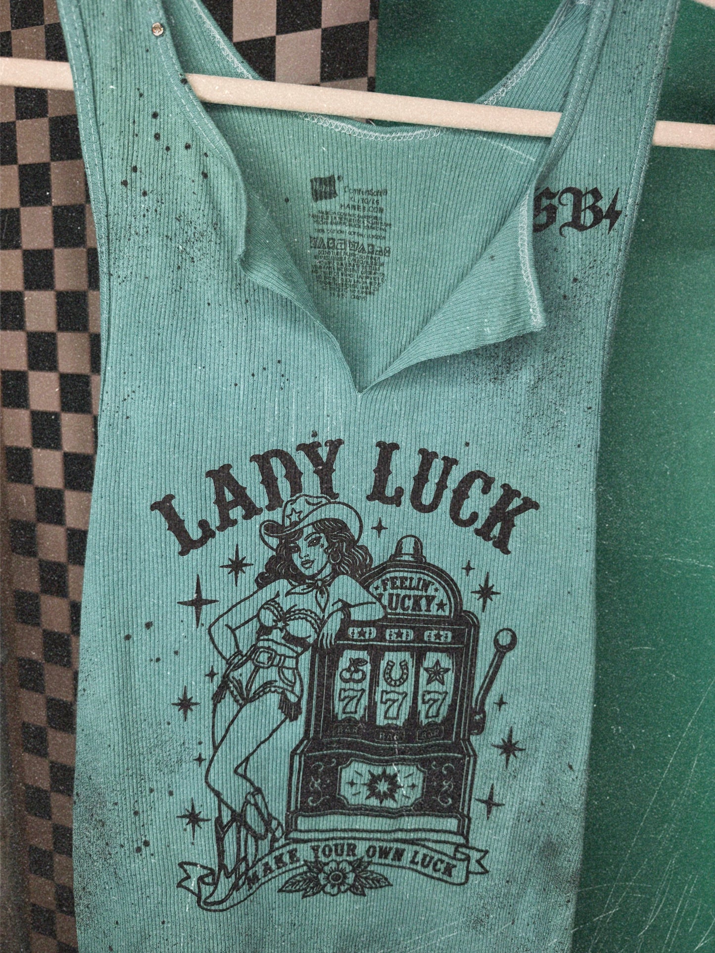 Lady Luck Custom Tank-XL