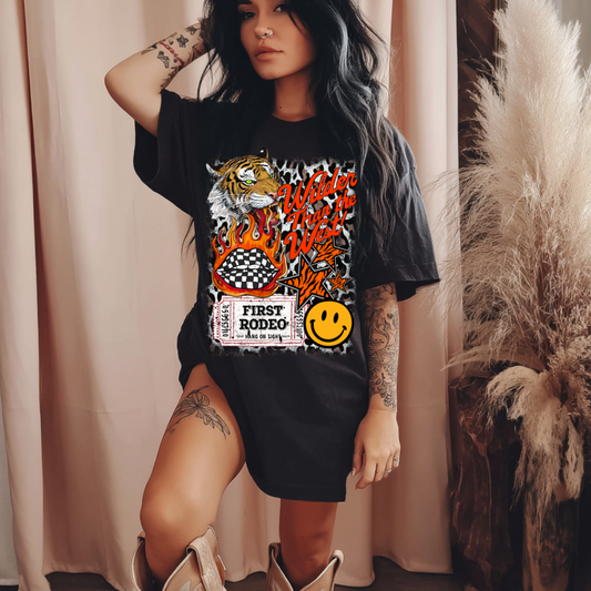 Wilder than the West collage Tee