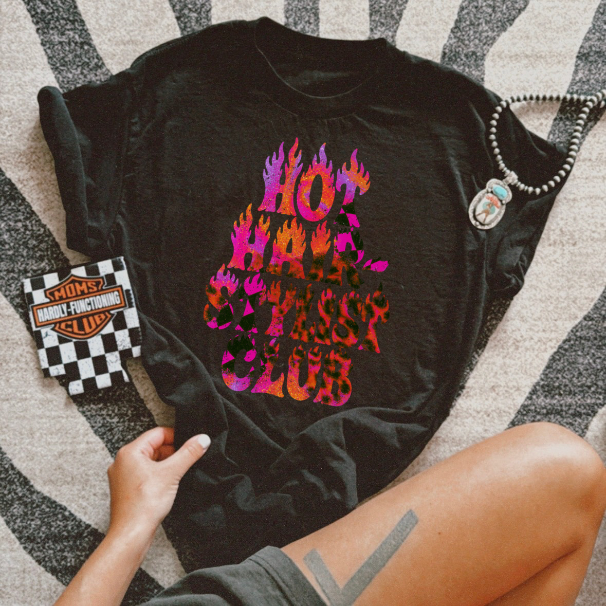 Hot Hairstylist club tee