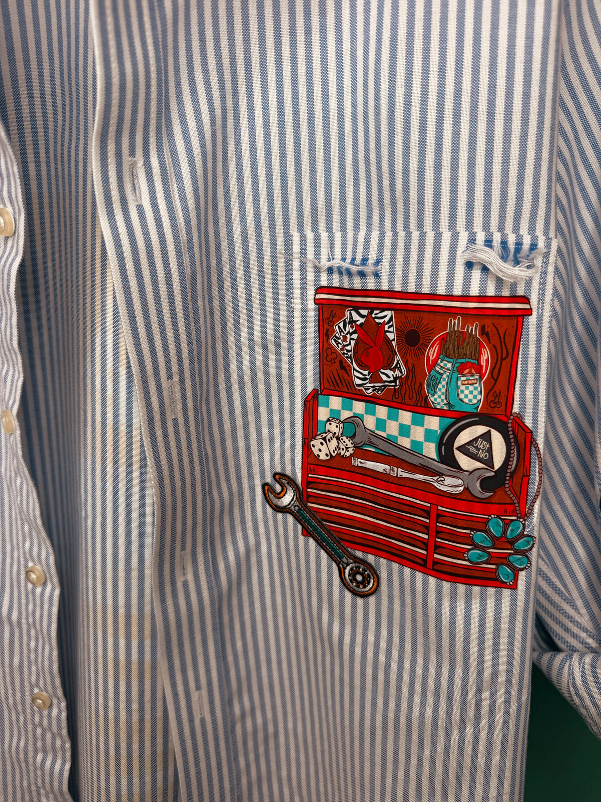Shop Rat Button Up-size L/XL