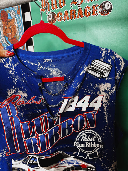 Pabst Upcycle muscle tee-size large