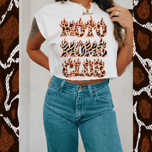 Moto Moms Club tee