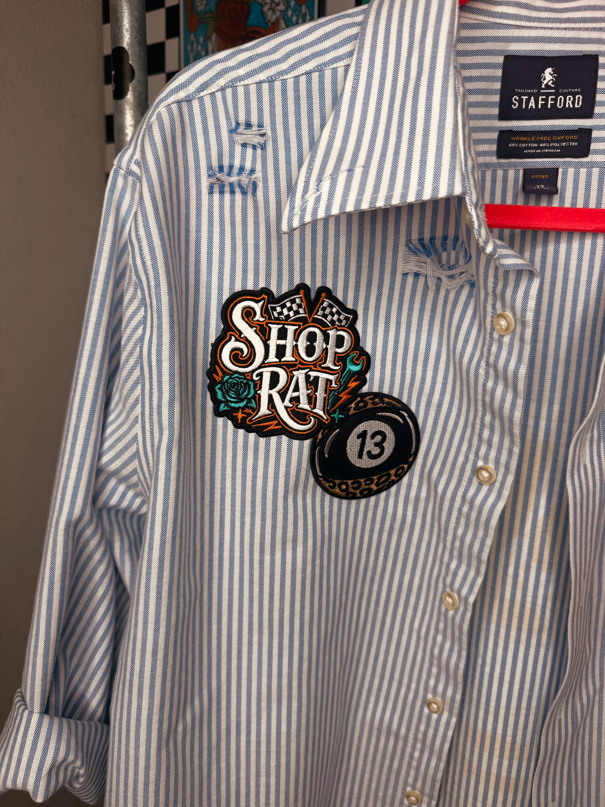 Shop Rat Button Up-size L/XL