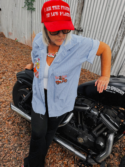 Rad Babes MC Button Up- XXL TALL