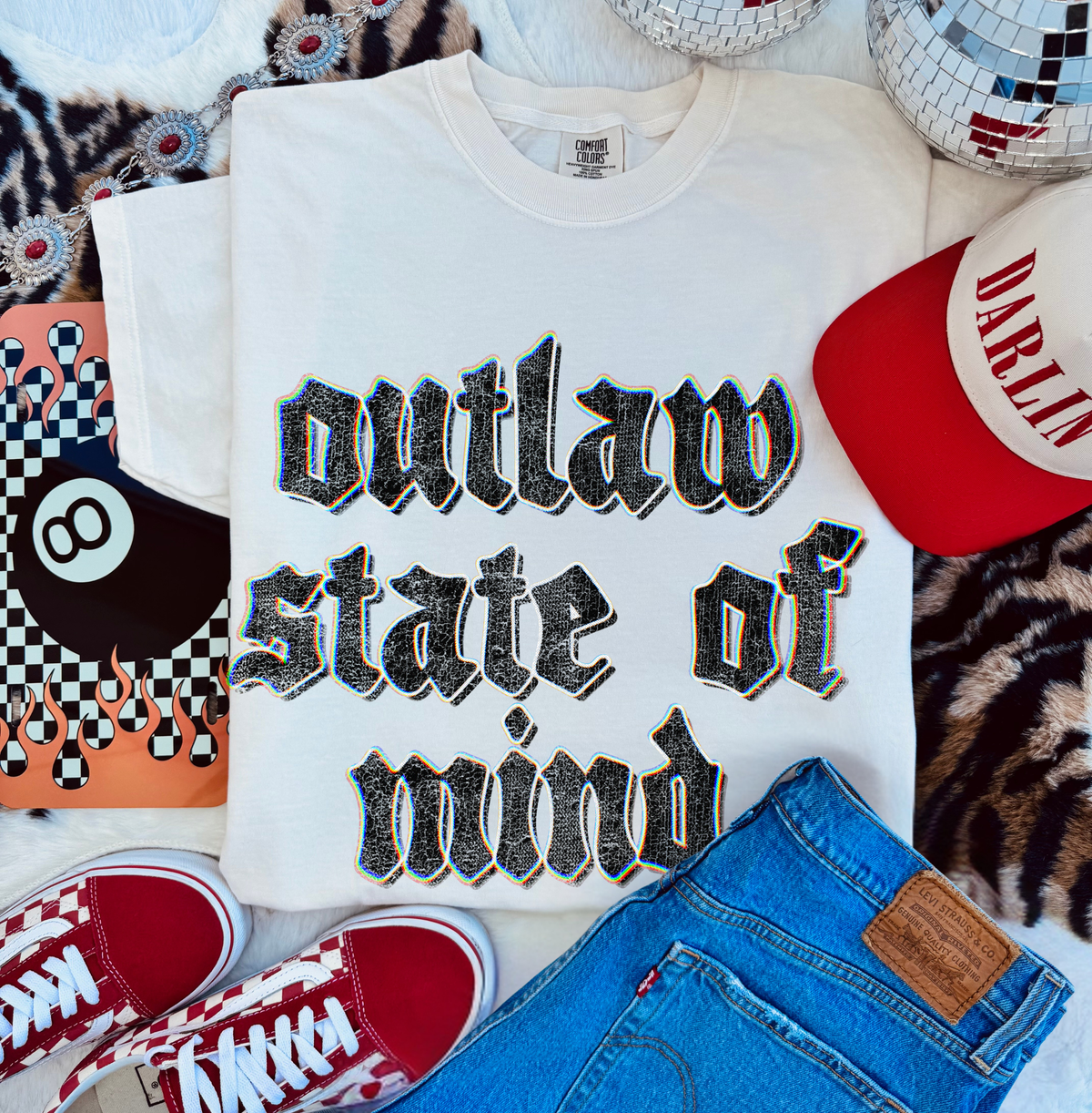 Outlaw State of Mind tee