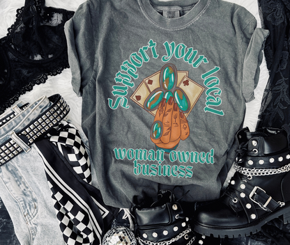 Support Women owned tee