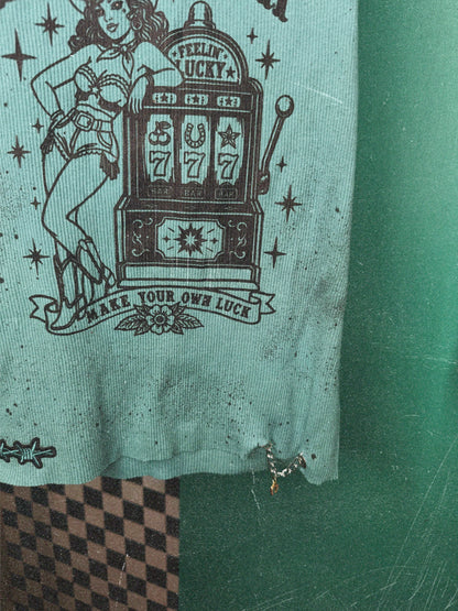 Lady Luck Custom Tank-XL