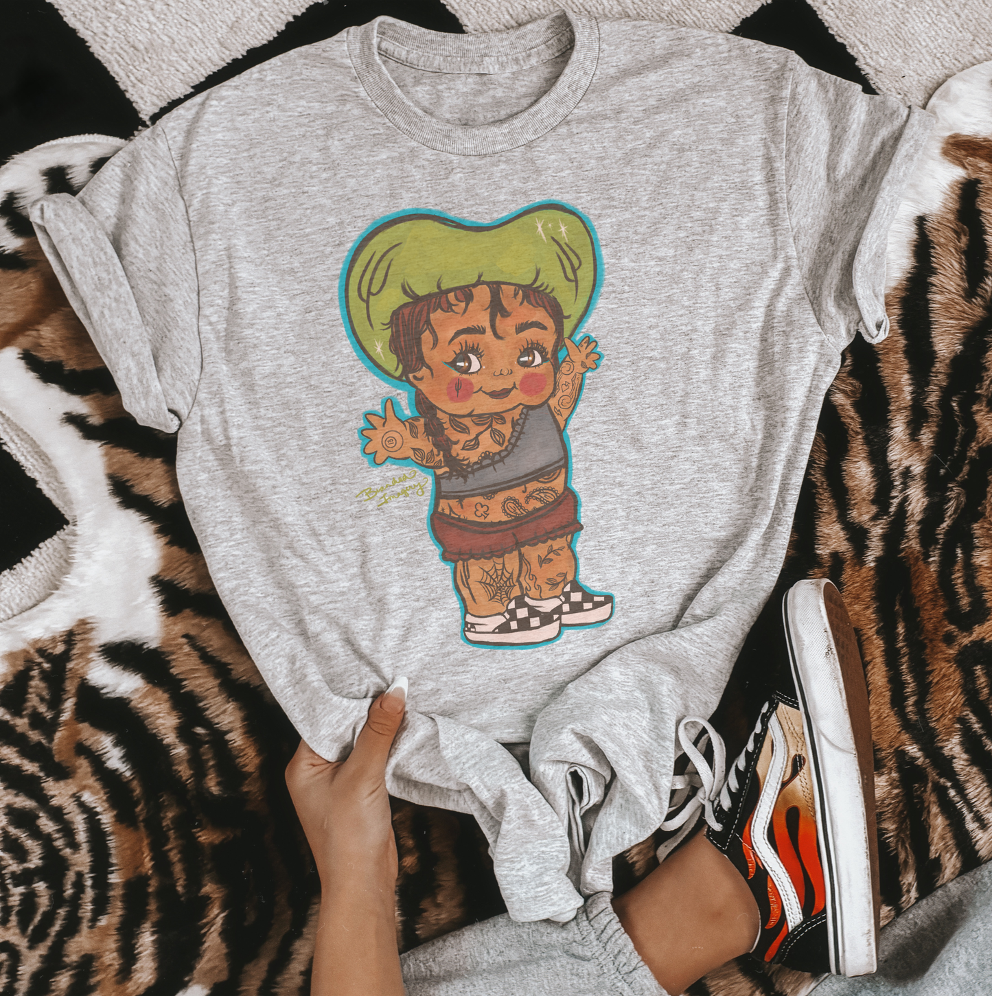 Mail-ie Mae sublimation tee