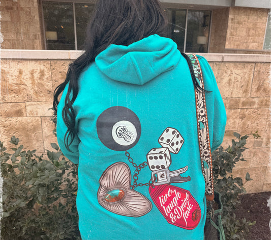 Live, Laugh, Drive Fast hoodie