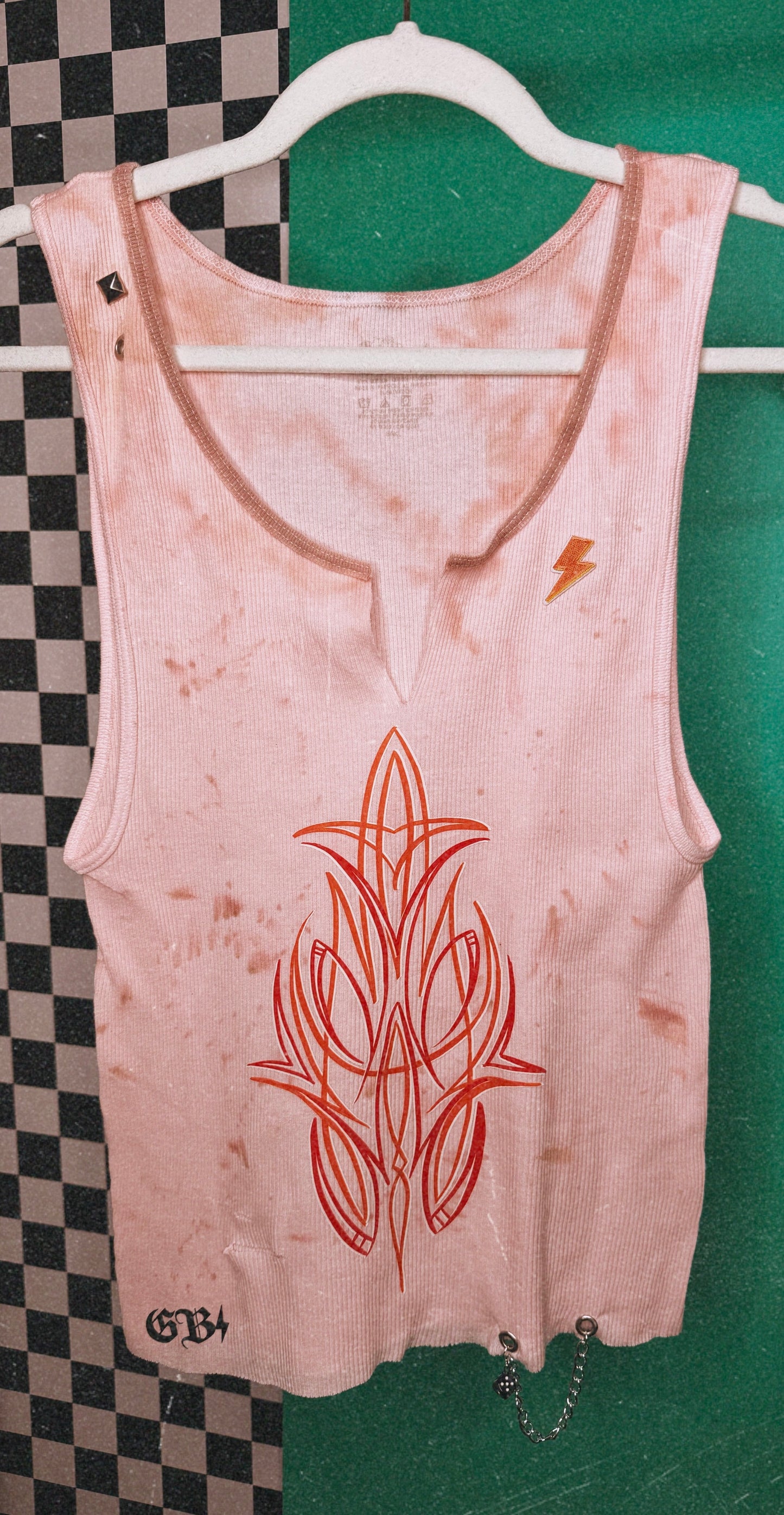 Pin Stripe Tank -size large