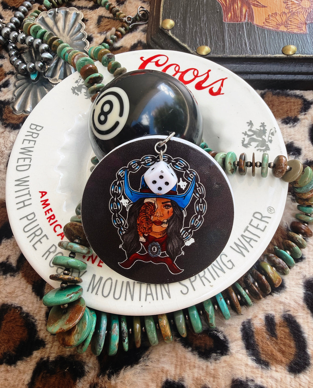 Her Wild Side keychain