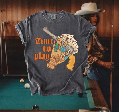 Time to Play tee