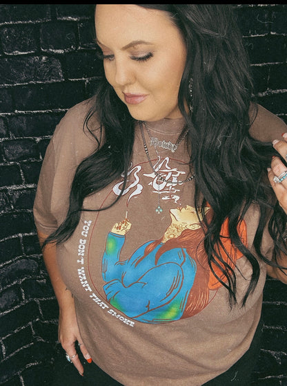 You don’t want this smoke tee
