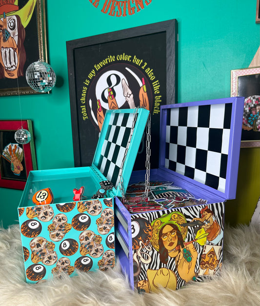 Ace High collage Purple Toolbox