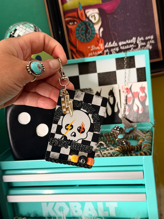 Rad Babes Purse charm