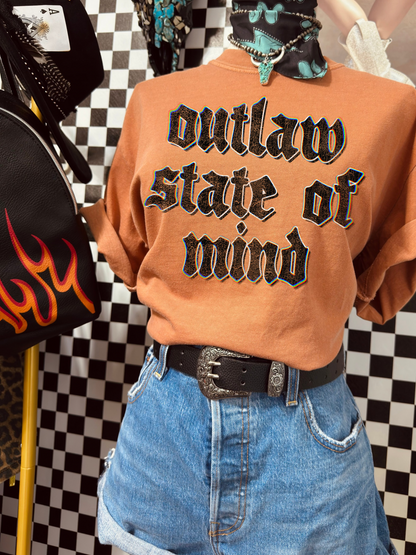 Outlaw State of Mind tee