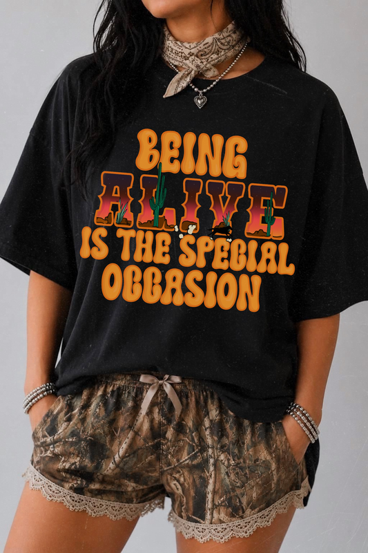 Being alive tee