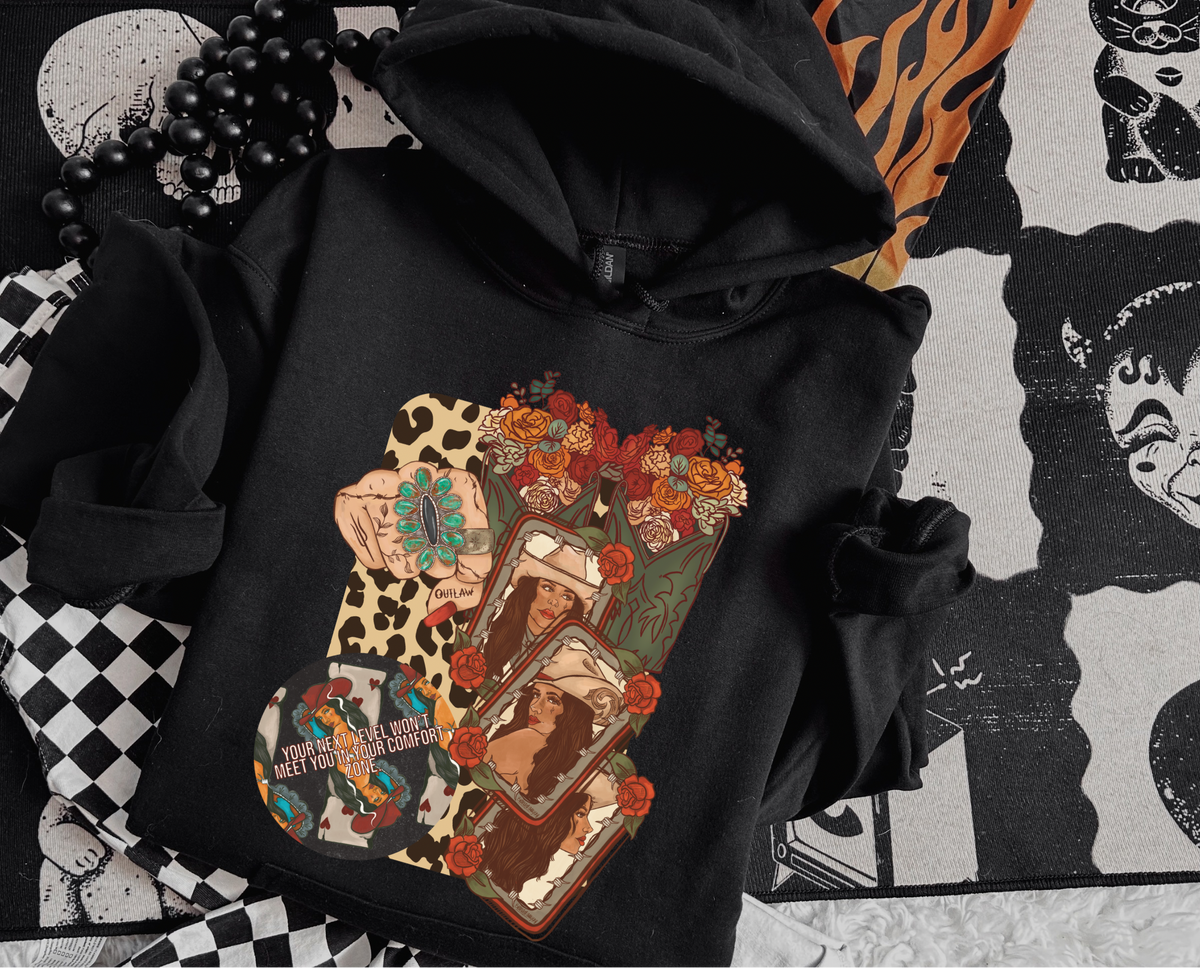 Outlaw Patchwork Hoodie