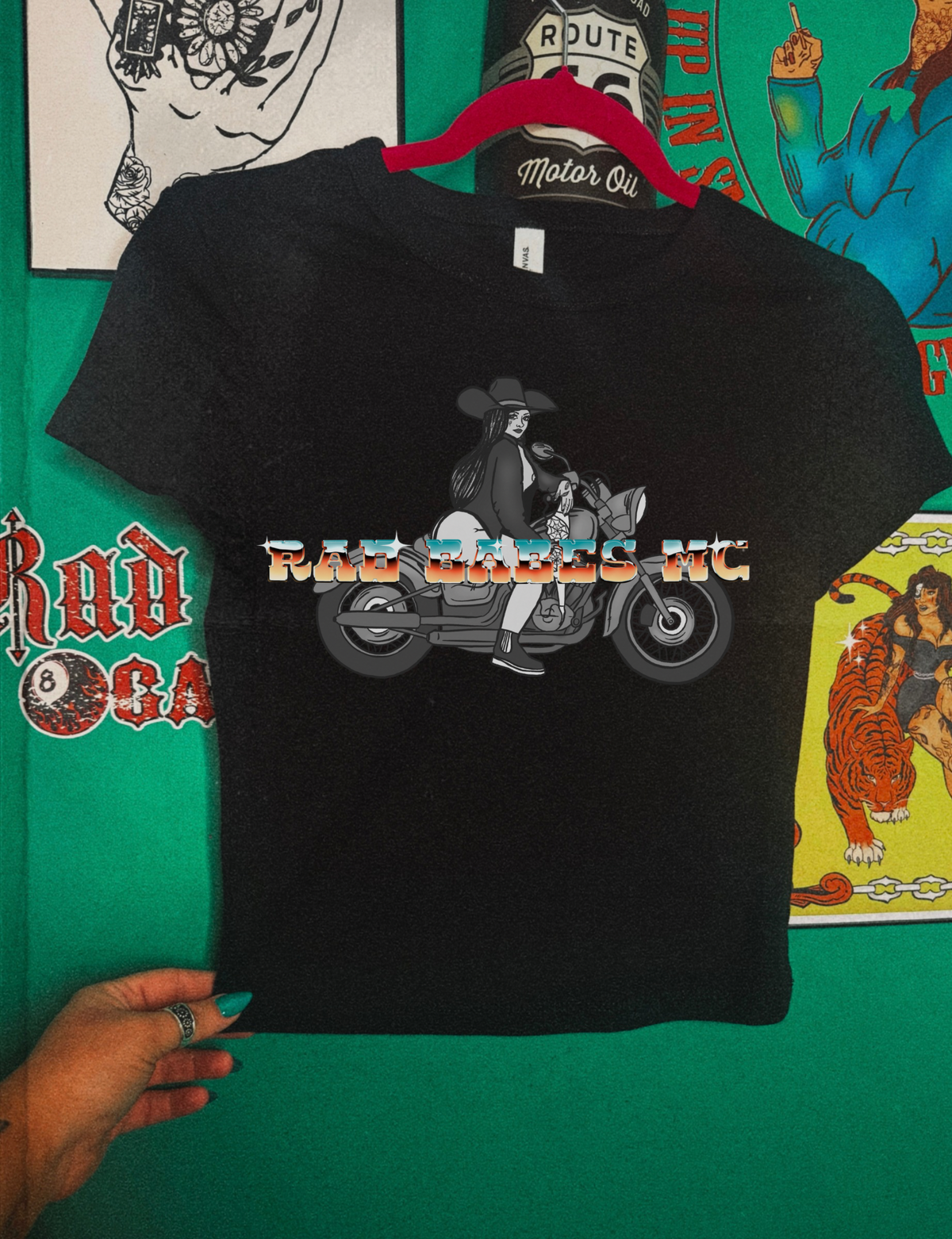 Rad Babes MC baby tee