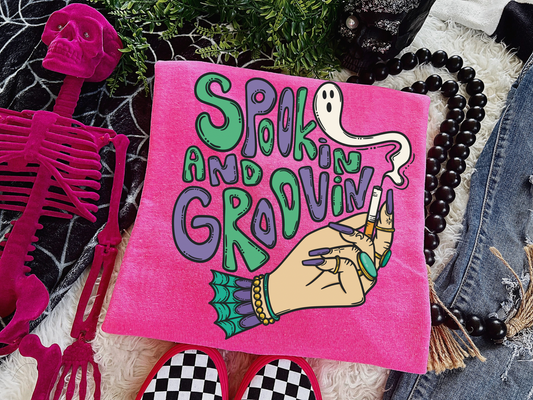 Spookin & Groovin Tee