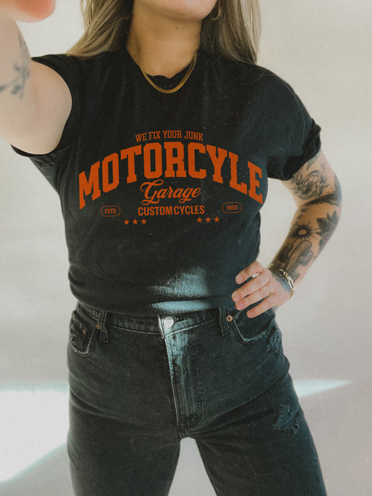 Moto Garage tee
