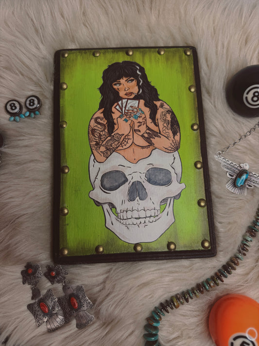 Hand Your Dealt Wall Decor 6.5x9.5
