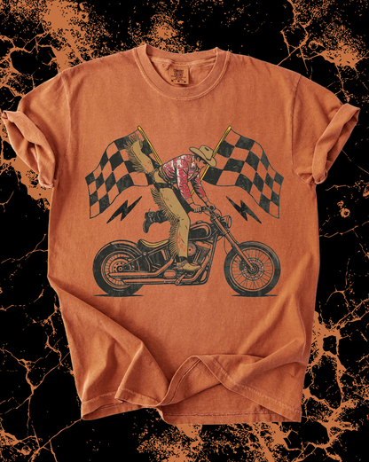 Moto Cowboy Tee