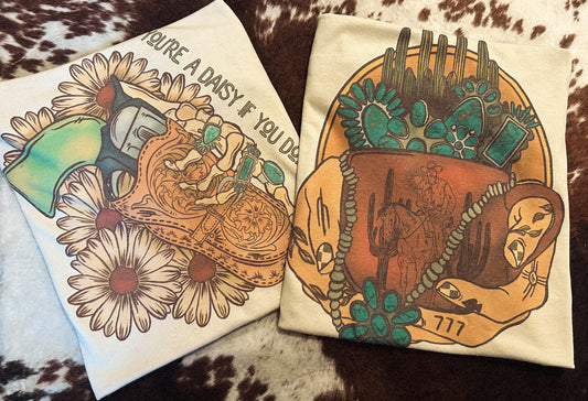 Western Sublimation tees