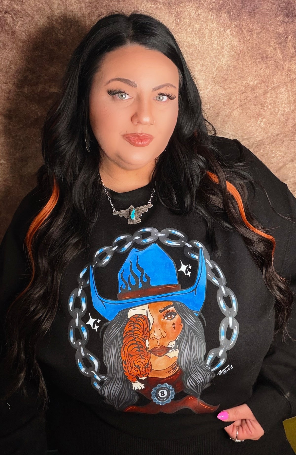 Her Wild Side Cropped Crew