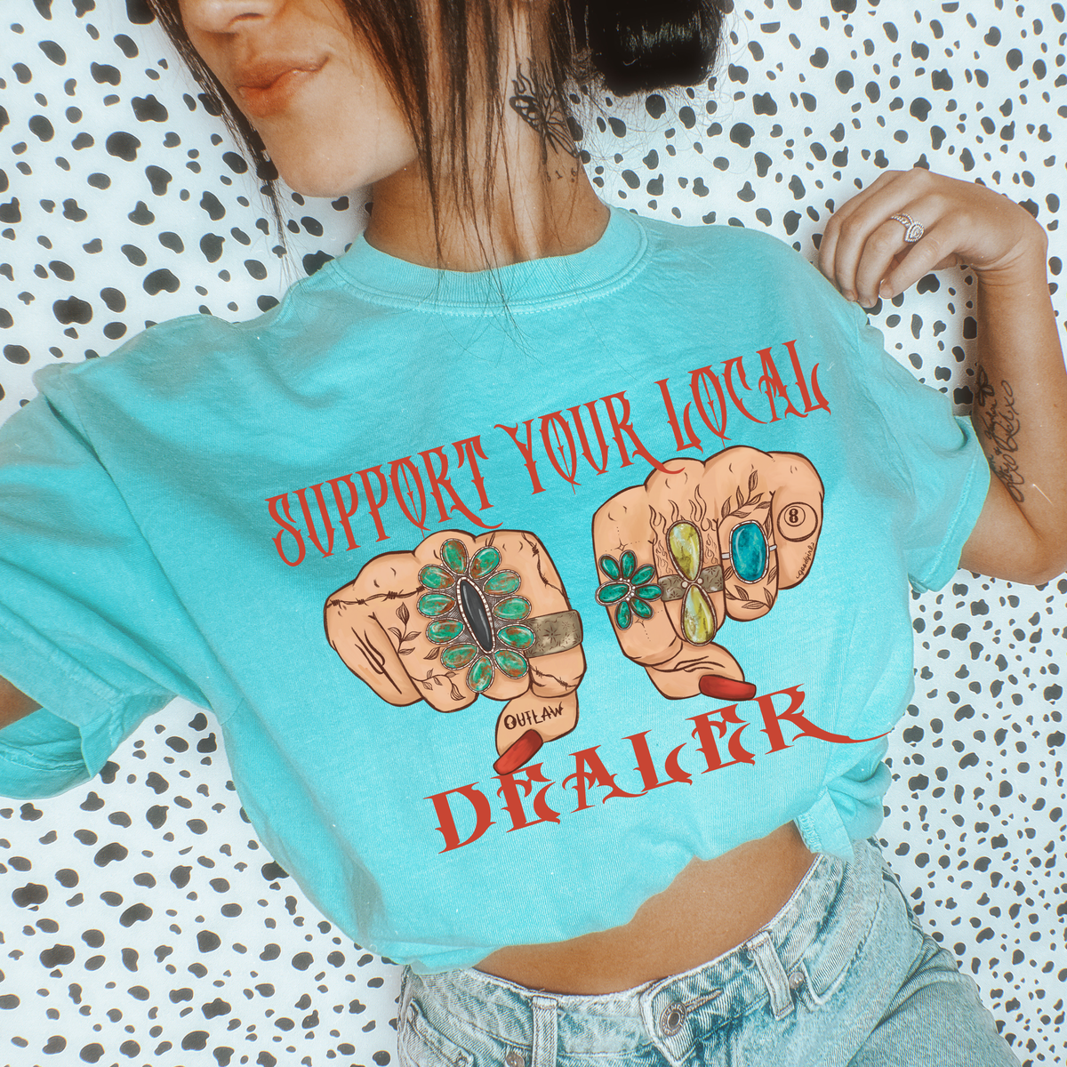 Support Local Dealer tee