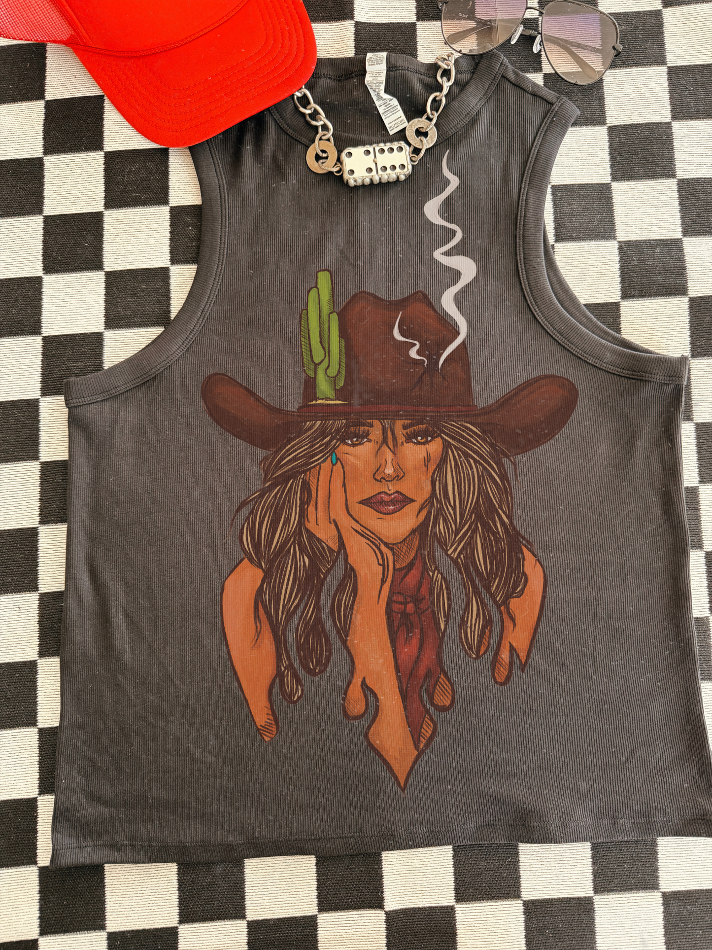 Want that Smoke ribbed baby tank