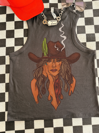 Want that Smoke ribbed baby tank