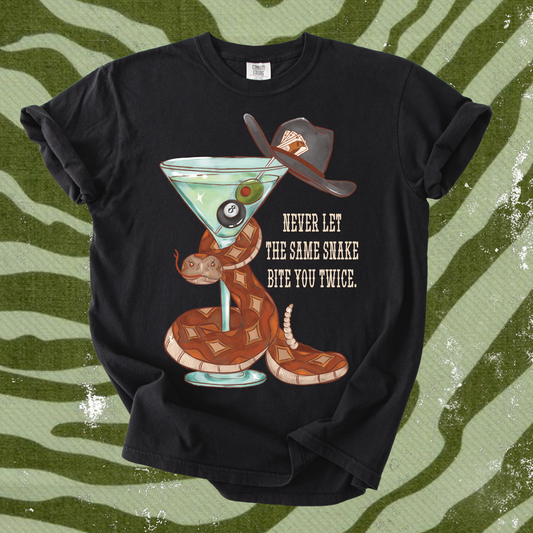 Same snake bite you twice tee