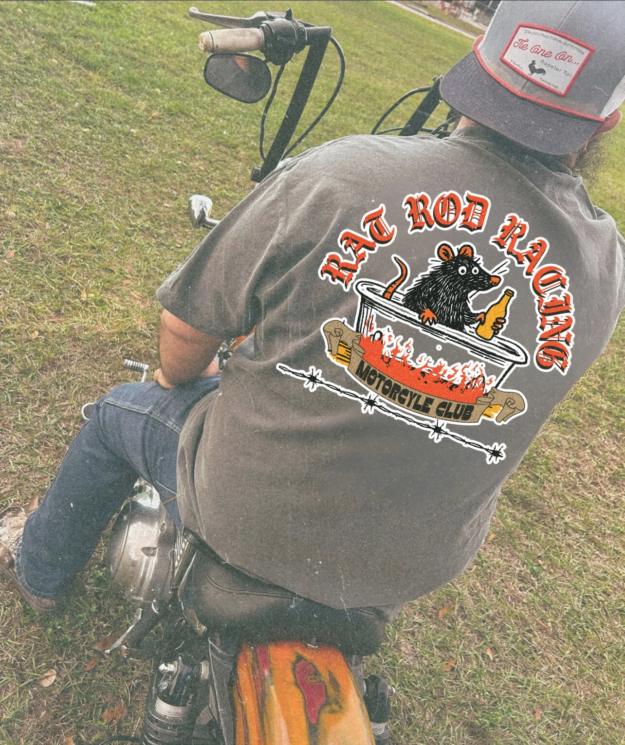 Rat Rod Racing tee – Up in Smoke Outlaw Co.