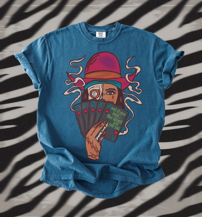 Devil gets your soul tee